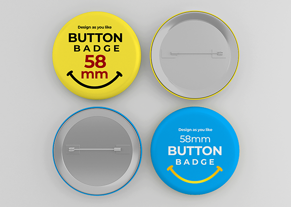 Button Badges 58mm Book A Print